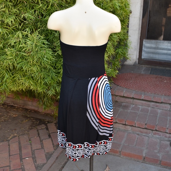 WOMEN'S DRESS MINA UK SIZE LARGE STRAPLESS - Picture 3 of 7